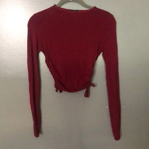 side tie shirt